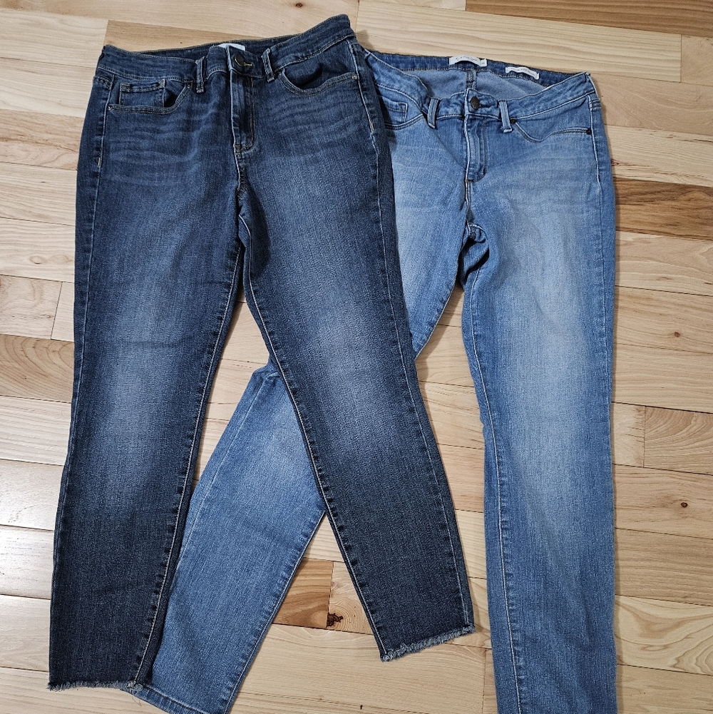 Jessica Simson Skinny Jeans 2 Pairs